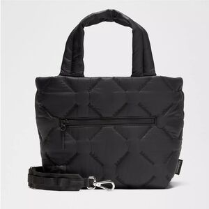 lululemon athletica Black Quilted Tote